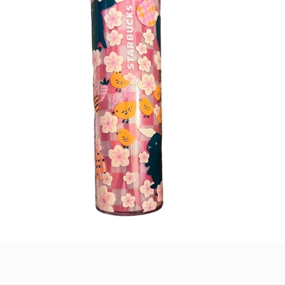 Starbucks 16 0z Spring Tall Tumbler with closing lid NWT - Picture 5 of 5